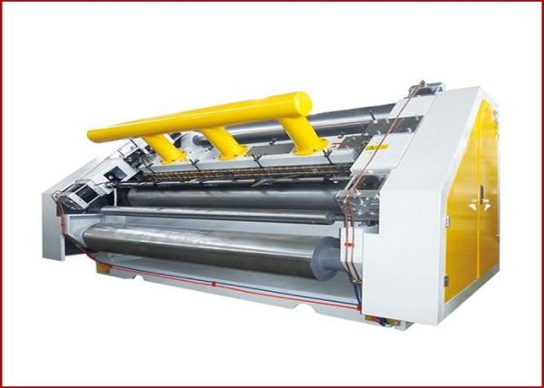 B Flute Single Facer Corrugated Cardboard Production Line 80 Meters/Min