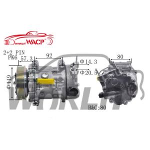 1309 Automobile Air Conditioning Compressor For Peugeot407 3008 4008 WXPG017