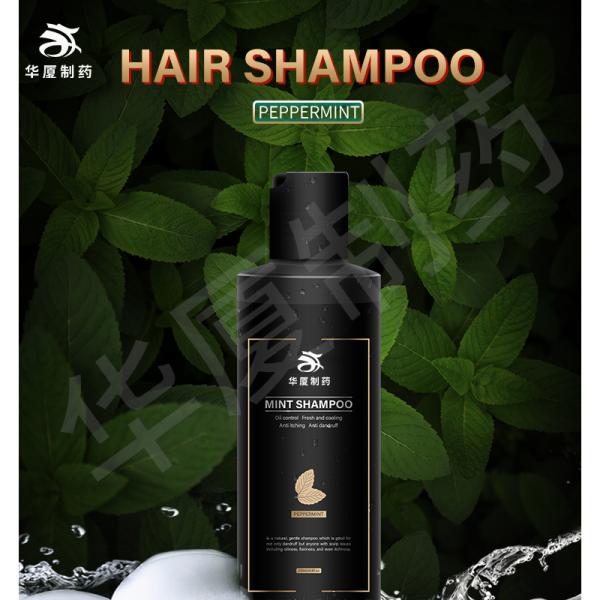 Men Male Mint Hair Shampoo With Tea Tree And Peppermint Oil