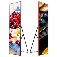 Écran d'affiche LED portable P3 à l'intérieur en couleur complète avec armoire en aluminium en fonte