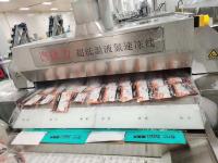 Tunnel Mesh Belt Tunnel Freezer 15KW 2100KG/H 2500KG/H d'azote liquide