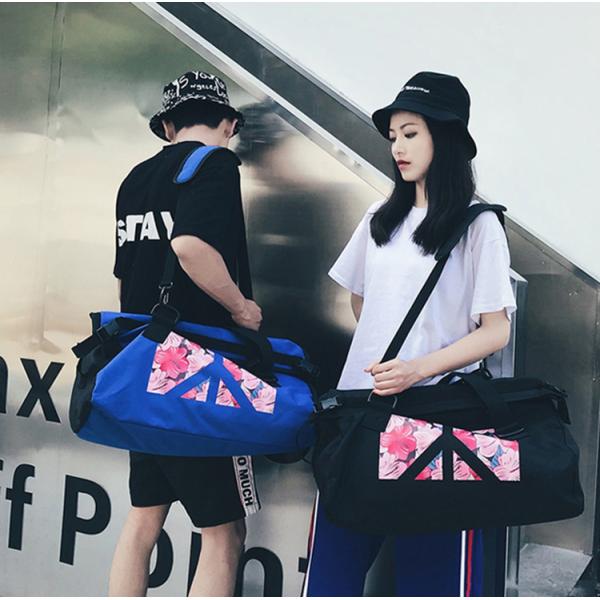New personality Korean version of hualu travel bag Chao cool hip-hop fitness bag