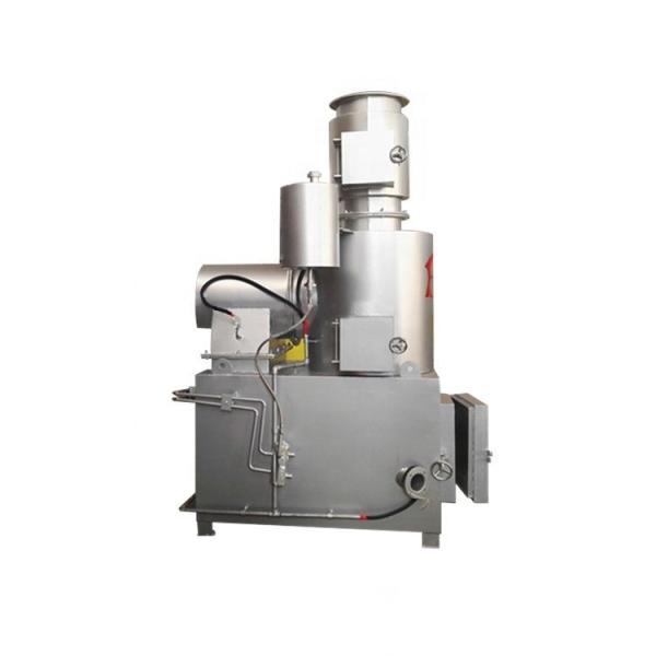 Instalação de reciclagem de resíduos de restaurantes Incinerador de resíduos eletrónicos de 0,25 kW para eliminação