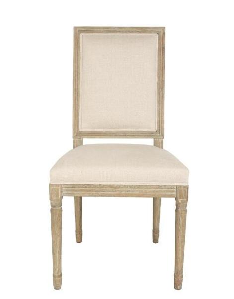Wholesale wedding square back chair wooden frame chair with linen event rental dining chair furniture