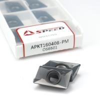 APKT160408 Insert de moagem de carburo APKT1604 APKT1003 Ferramenta de moagem de torno de carburo CNC