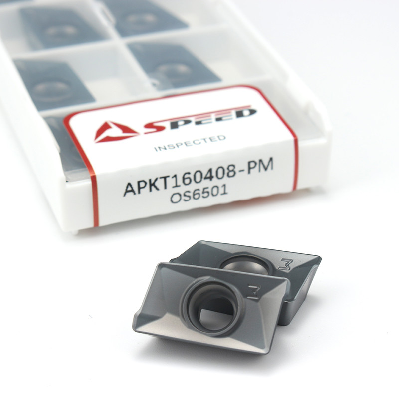 APKT160408 Карбидное фрезерное вставка APKT1604 APKT1003 CNC карбидное станковое фрезерное средство