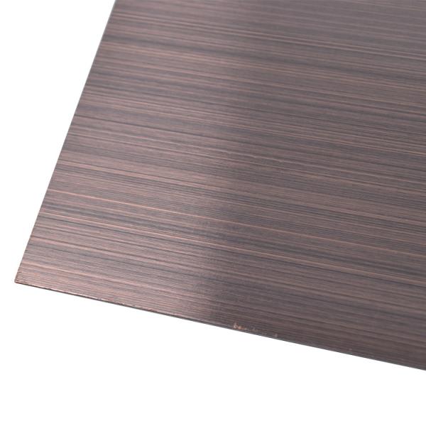 Почищенные щеткой плиты 304 листа нержавеющей стали волосяного покрова декоративные 201 430 гектолитров 0.28mm