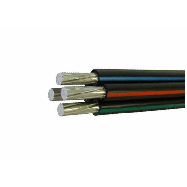 PE / PVC XLPE Insulated Cable Aerial Bundled Aluminium Phase Conductor