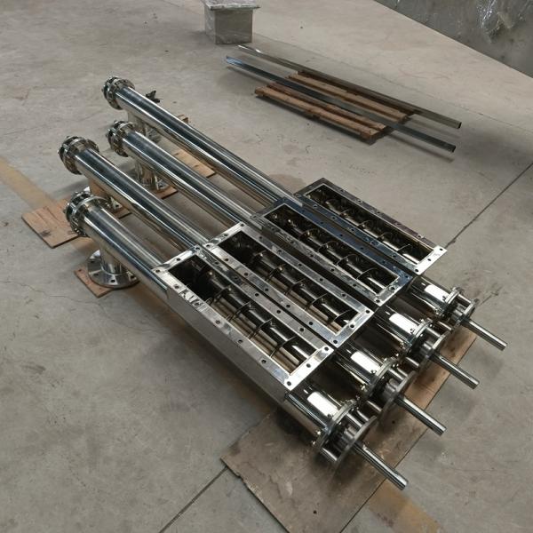 OEM Custom Tubular Screw Auger Feeder из нержавеющей стали с компактной структурой