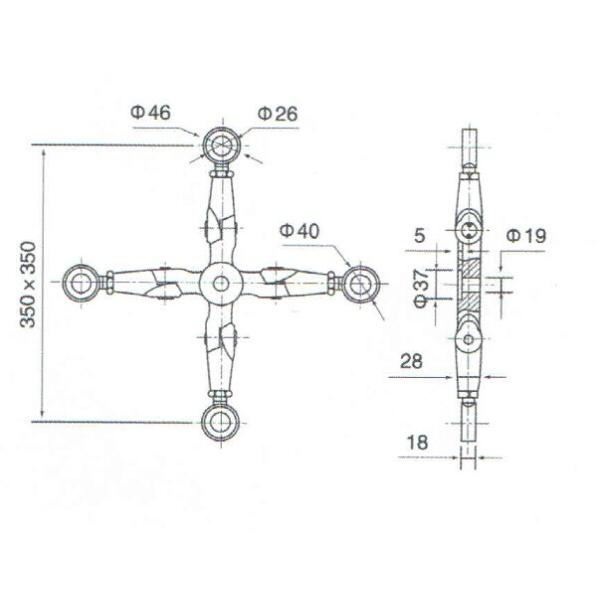 Stainless Steel Spider RSJ3535T series