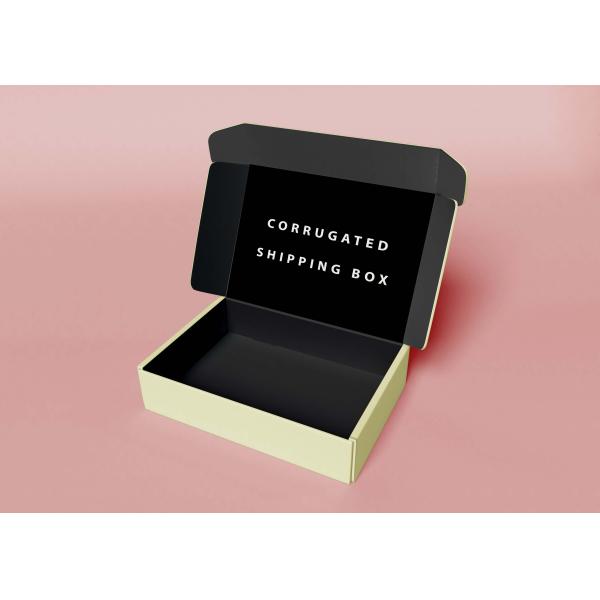 Custom Logo Black Large Folders for Clothes and Shoes Packaging Box