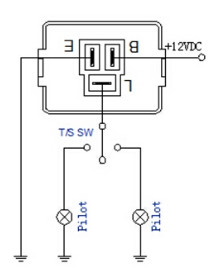 prong 3 привел светосигнализатор поворотника 81980-22060 81980-22040 81980-16010 81980-36010/81980-36040/81980-36060 81980-22070