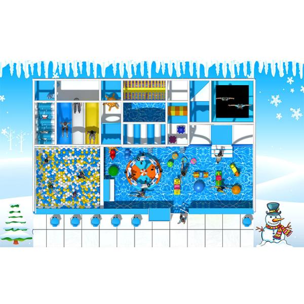 Durable Commercial Ball Pit For Kids Entertainment Centers