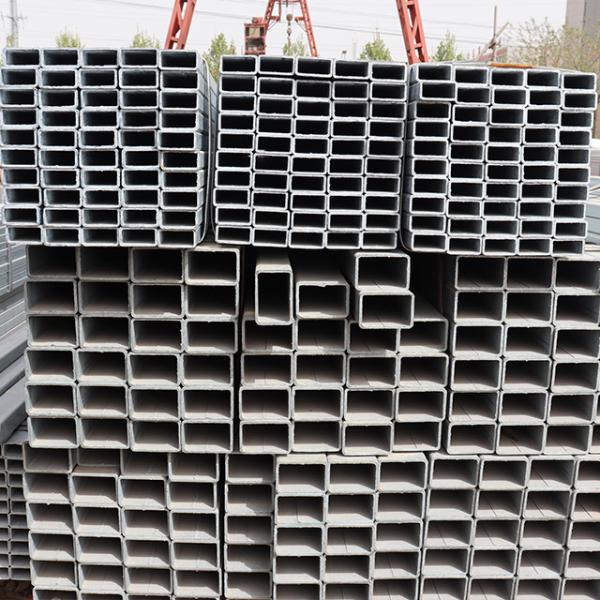 Galvanized Square Tube ASTM DN60 80 Sch.20 40 Round Pipe Square Rectangle Large Diameter Galvanized Welded Steel Pipe