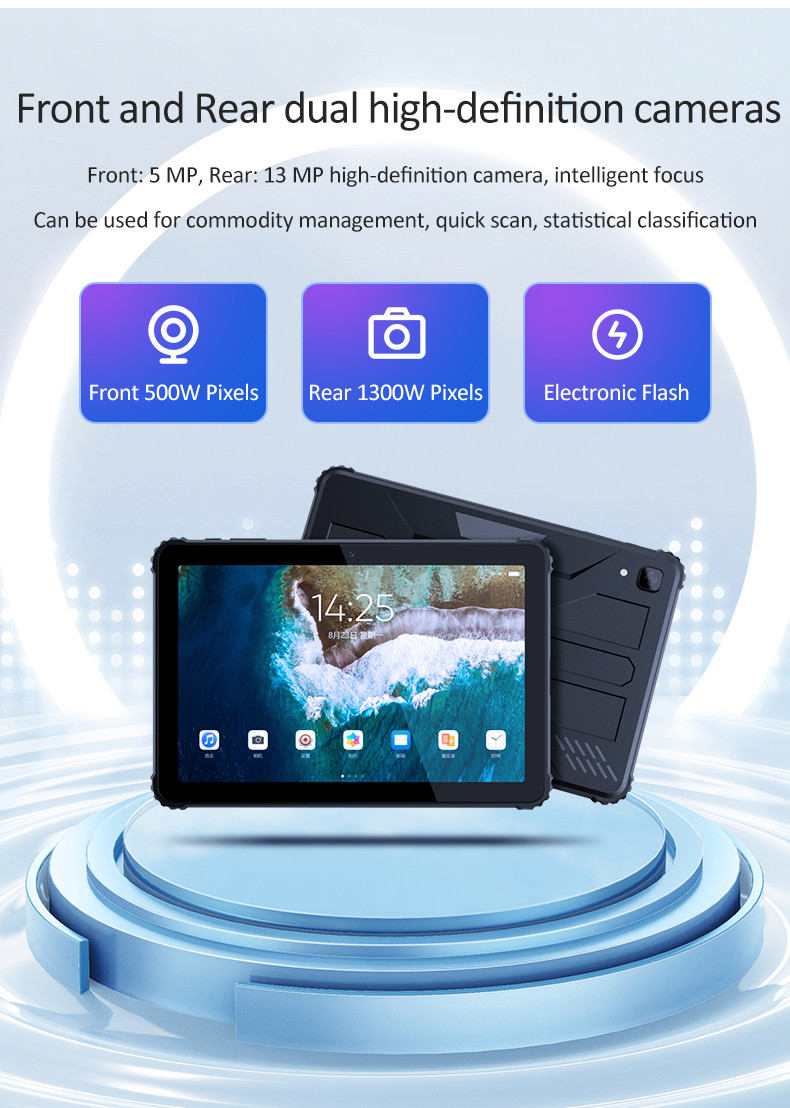 10.1 дюймовый HD дисплей Сенсорный экран ПК Spreadtrum T1616 8 Ядра Android 12 8 ГБ ОЗУ
