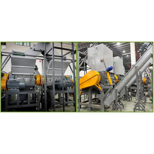 Ligne de lavage de bouteilles d'eau en PET, concasseur, déchiqueteur, machine de recyclage
