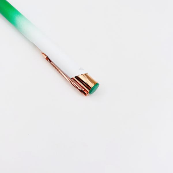 Pluma de punta de aluminio creativa de gradiente colorida pintura en aerosol 0.35mm Pluma de escritura