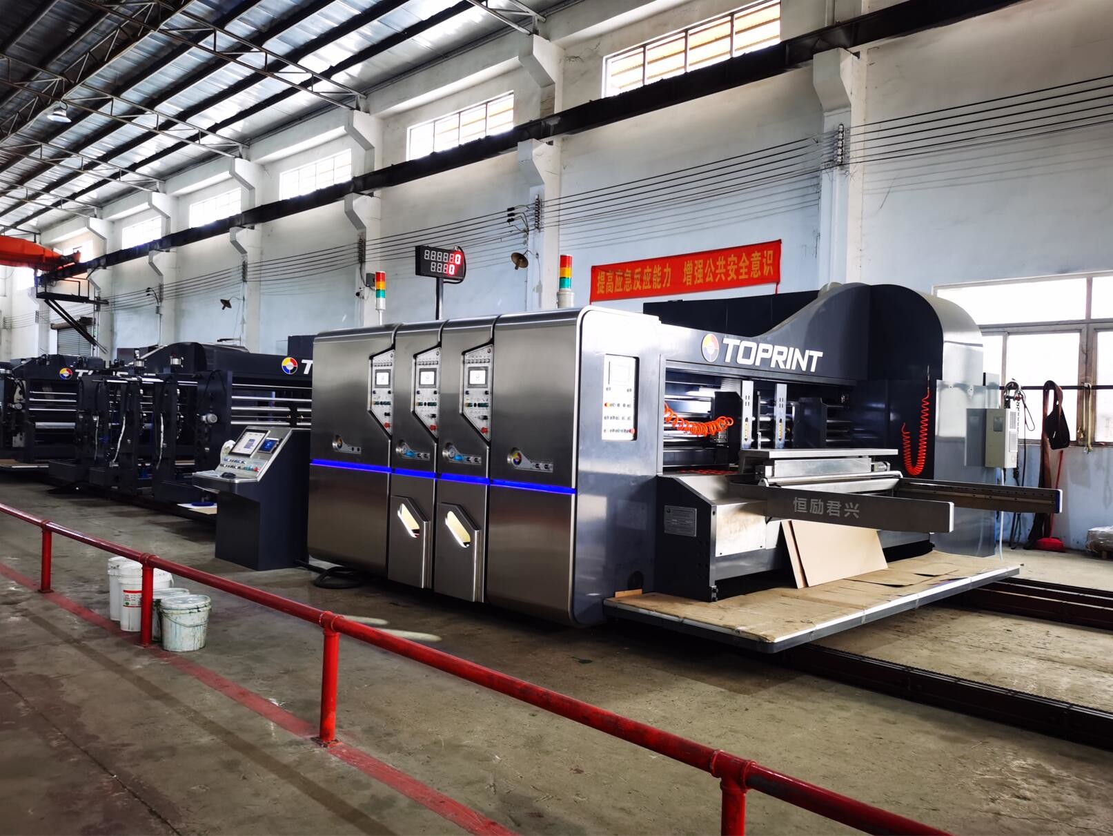 машина делать коробки Gluer папки Slotter 40mm принтера 40s сверхмощная Flexo