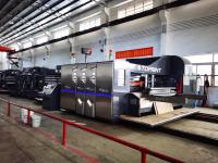 máquina de fabricación de cartón resistente de Gluer de la carpeta de Slotter 40m m de la impresora de 40s Flexo