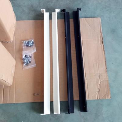 19 Inch 1u 1000mm Depth Rack Mount Accessories Flexible Length CE / ROSH