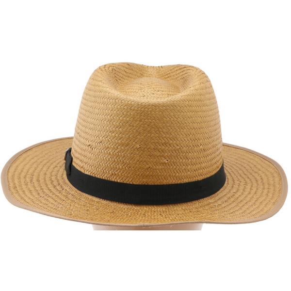 Fashionable Wide brim straw fedora