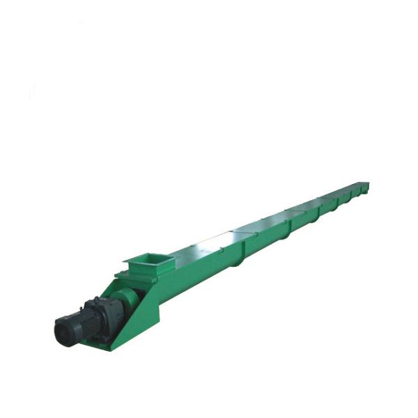 U Type Inclined Animal Feed Screw Conveyor For Cement / Grain