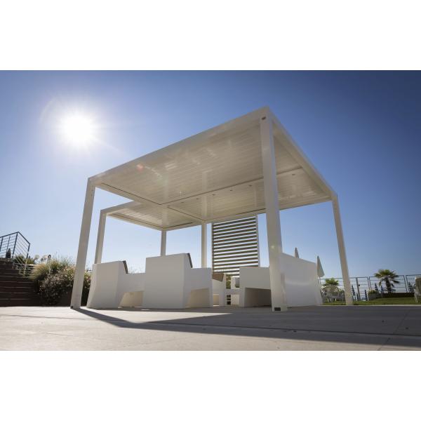 300mm Width Plank Ceiling Tiles Windproof Exterior Plain Perforated Pattern