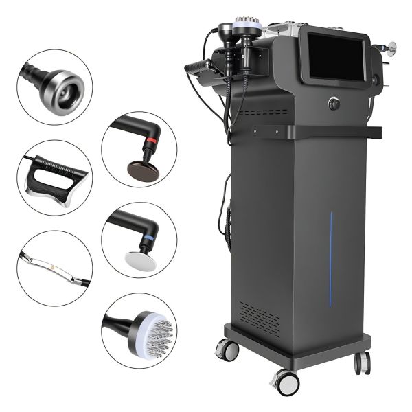 Deep Tissue Tecar Therapy Machine 448KHz Body Contouring RF Machine For Body Shaping