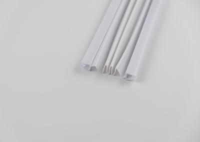 Customized Plastic Extrusion Profiles , Colorful Plastic Extruded Sections