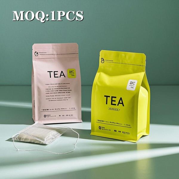 Stand-up Plastic Food Packaging Printing Bags Ziplock Window Doypack Pouches