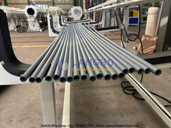 20-140MM Linha de extrusão de tubos CPVC de processamento químico com resistência à corrosão