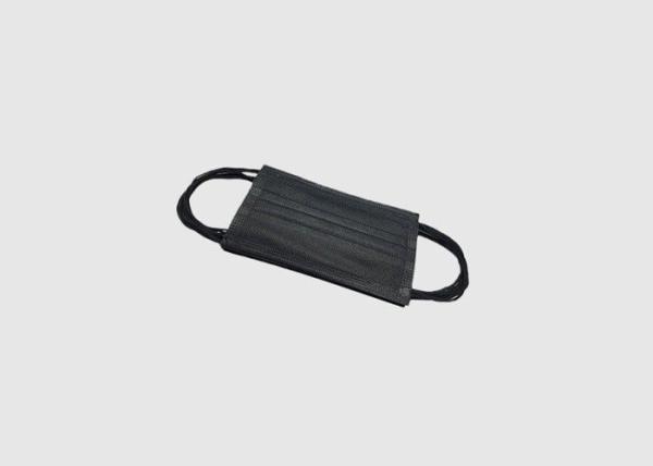 Waterproof Breathable Face Mask , Eco Friendly Light Weight Black Face Mask