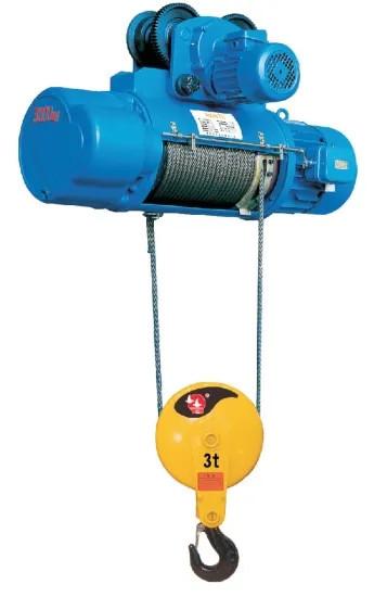 CD1 MD1 Electric Wire Rope Hoist For Overhead Crane With Good Performance