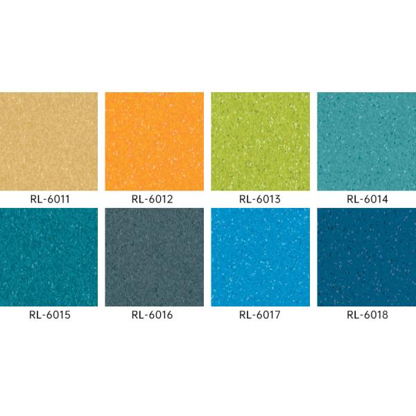 Commercial Grade Homogeneous Flooring Formaldehyde-Free Waterproof for High-Traffic Areas