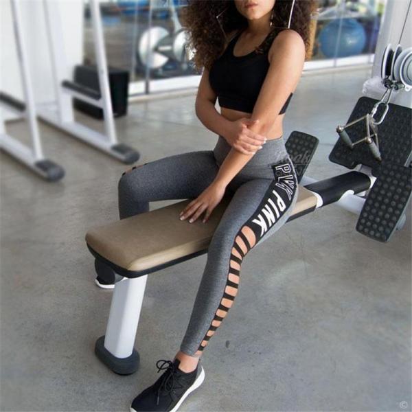 Breathable Perforated Women Tight Yoga Pants Fashion Butt Lifting Leggings Tiktok