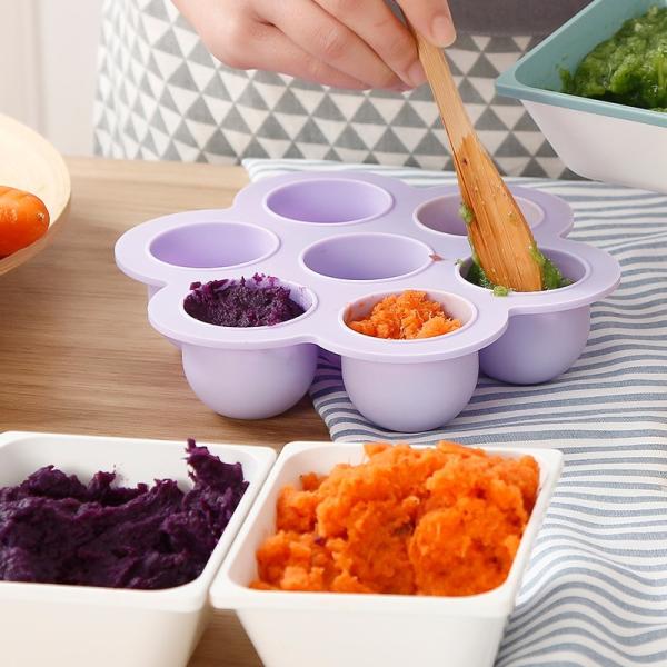 Supplementary Food Silicone Ice Trays Flexible For Easy Release Of The Ice
