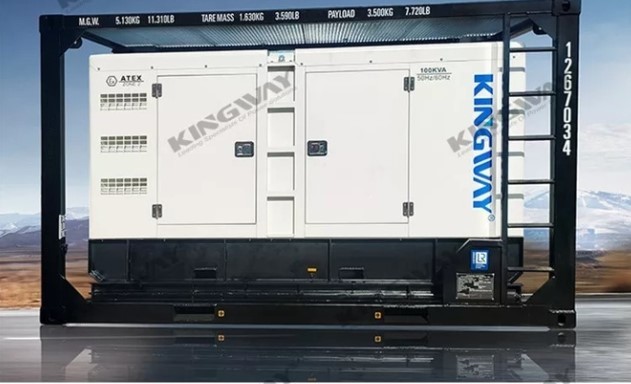 Береговая оффшорная рамка 120kw 150kva скида зоны 2Generator DNVGL 2.7-1 зоны 1 платформы