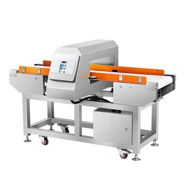 Пояс PVC 304ss обрамляет автоматические металлоискатели качества еды в линии упаковки