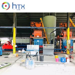 Linha de máquina de concreto pré-moldado de cimento totalmente automática