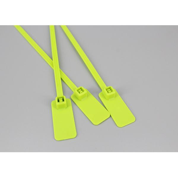 DEMOELE 5*180mm double teeth locking with high tension serialized flag marker cable ties