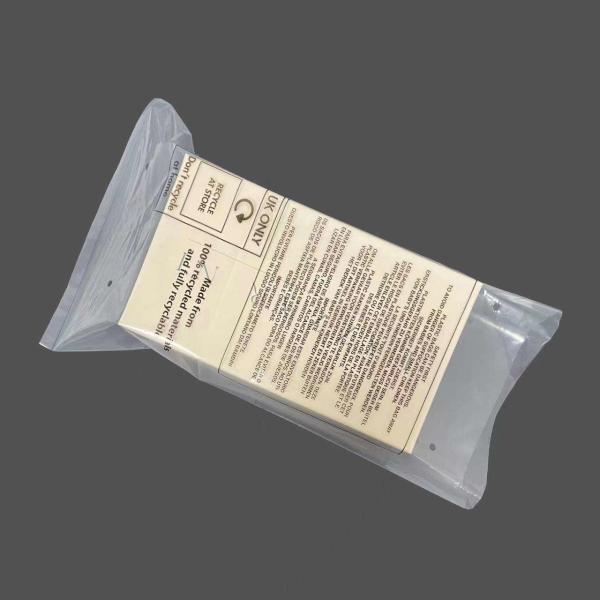 ODM переработанные прозрачные пластиковые самоклеящиеся пакеты 0,07 0,08 0,09 мм