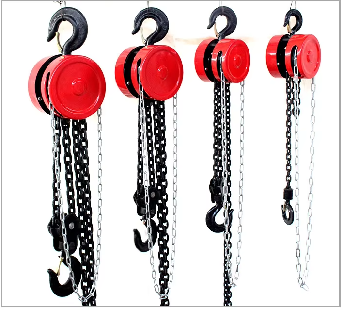 Manual Pully Block 1t 2 Ton 3t 5t 10t 3m 6m G80 Chain Hoist Hsz Type Hand Chain Block