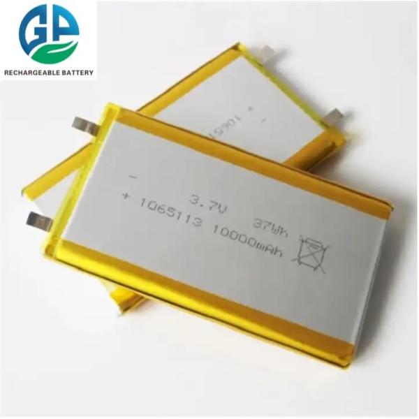 1065113 3,7 В 10000 мАч Ли-полимерная батарея перезаряжаемая 3,7 В