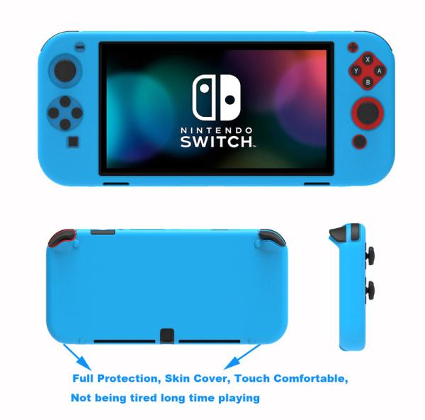Water Proof Shock Render HOXC Nintendo Switch OLED Case, Resistant Silicone Cover Device For OLED Switch, New Release Silicone Cover For Nintendo Switch Pro