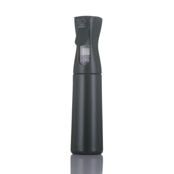 Garrafa contínua de detalhe plástica da névoa da água do cabelo da garrafa 300ml do pulverizador do álcool