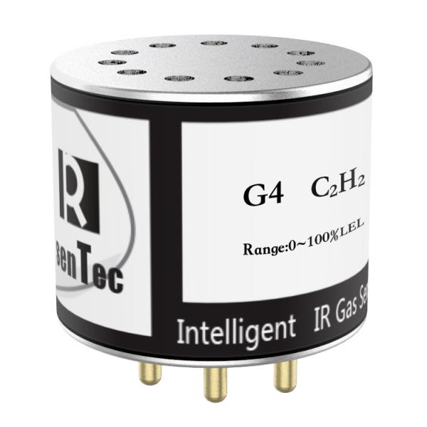 YJJ G4-C2H2 Infrared Acetylene Gas Sensor Non-Dispersive Infrared (Dual-Beam)