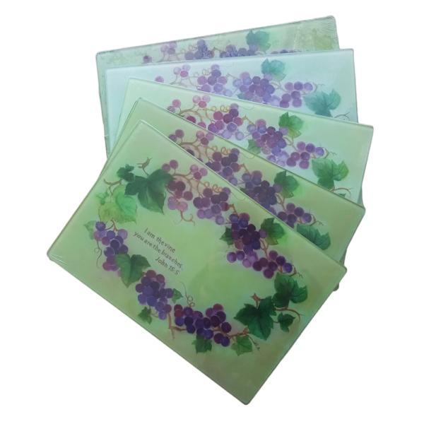 Smooth Round Glass Cutting Board Square with 4mm Tempered Tempered Kitchen Toughened
