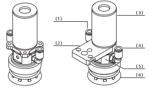 SLB Series Thin Lip Flow Gripper