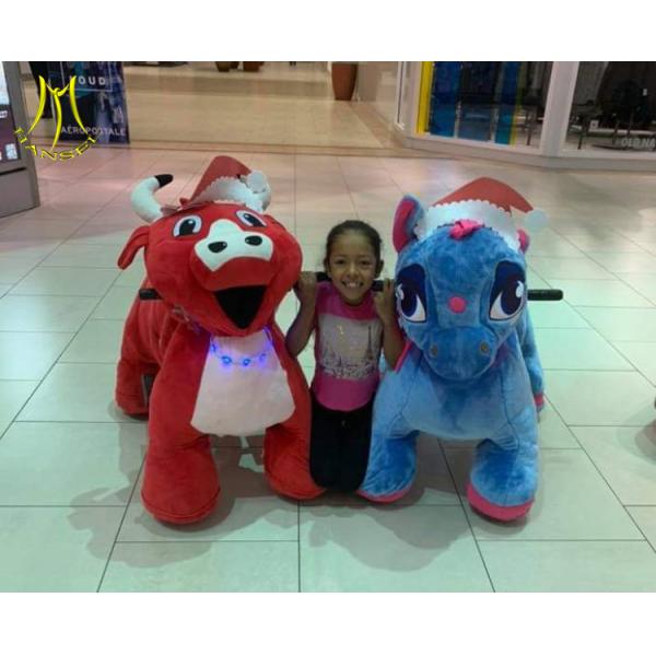 Hansel hot wholesale indoor motorized electric scooter driving car animals