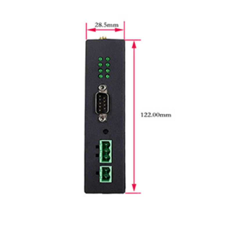 Порт RS485 RS232 локальных сетей RJ45 маршрутизатора 3 12V-48V промышленный 4 g двойной серийный